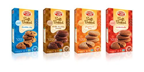 0853522002218 - ENJOY LIFE SOFT BAKED COOKIES VARIETY PACK, GLUTEN, DAIRY, NUT & SOY FREE, 6-OUNCE (PACK OF 6)