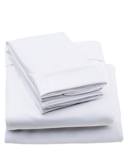 0853604006080 - WICKED SHEETS WICKED COOL MOISTURE-WICKING AND COOLING COMBO BED SHEET SET (KING, WHITE)