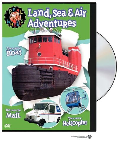 0085365190122 - REAL WHEELS: LAND, AIR AND SEA ADVENTURES