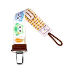 0853695002930 - ULUBULU PERSONALIZED PACIFIER CLIP OLIVER OWL