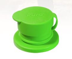 0853766006010 - PURA BIG MOUTH SILICONE SPORT TOP, SPRING GREEN