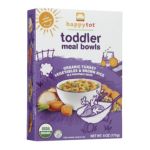 0853826003171 - HAPPY TOT TODDLER MEAL BOWLS VEGETABLES BROWN RICE & TURKEY BOX