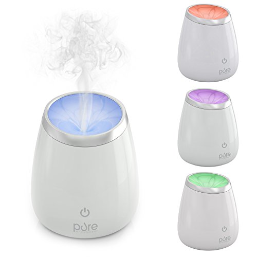 0853975005217 - PURESPA DELUXE ULTRASONIC AROMATHERAPY OIL DIFFUSER - HIGH CAPACITY AROMA DIFFUSER LASTS FOR UP TO 10 HOURS WITH AUTOMATIC SHUT-OFF FOR HOME & OFFICE SAFETY