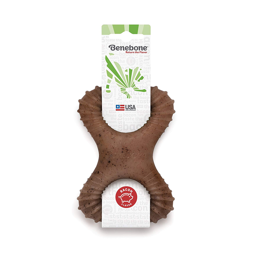 0854111004071 - BENEBONE BACON FLAVORED DENTAL CHEW TOY