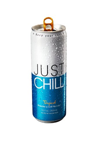 0854337002158 - JUST CHILL TROPICAL, 12 OUNCE (PACK OF 12)