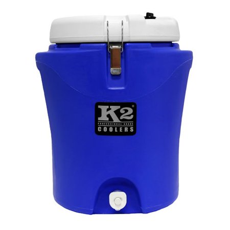 0854463003760 - K2 COOLERS WATER JUG, BLUE/WHITE, 5 GALLON