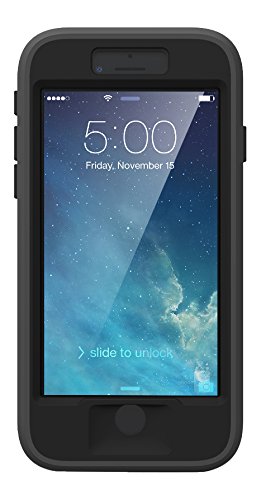 0854521005538 - DOG & BONE WETSUIT WATERPROOF CASE WITH TOUCH ID FOR IPHONE 6 (4.7) - BLACKEST BLACK - RETAIL PACKING