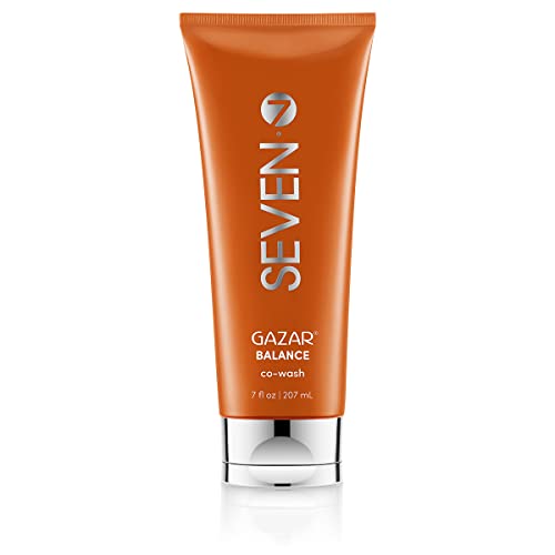 0854835008829 - SEVEN HAIRCARE - GAZAR BALANCE CO-WASH WITH ALOE VERA & COCONUT OIL - ONE STEP CLEANSING ALTERNATIVE FOR CURLY HAIR - NOURISH & CLEANSE HAIR - SULFATE FREE & PARABEN FREE