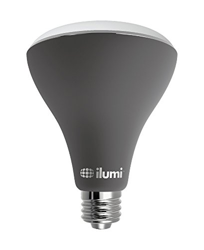 0855086005124 - ILUMI OUTDOOR BLUETOOTH SMART LED BR30 FLOOD LIGHT BULB, 2ND GENERATION - SMARTPHONE CONTROLLED DIMMABLE MULTICOLORED COLOR CHANGING LIGHT - WORKS WITH IPHONE, IPAD, ANDROID PHONE AND TABLET