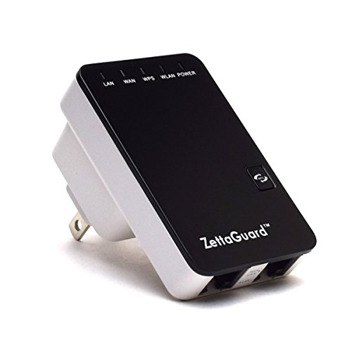 0855202006028 - ZETTAGUARD WIRELESS-N 300MBPS MULTI-FUNCTIONAL WIRED / WIRELESS WI-FI TRAVEL MINI ROUTER