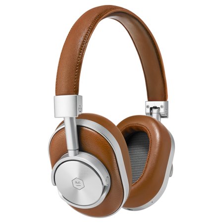 0855255005429 - MASTER&DYNAMIC MW60 WIRELESS OVER EAR HEADPHONES- BROWN
