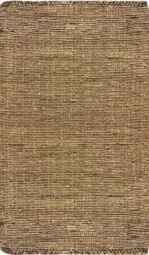 0855259002912 - NULOOM NCCL01 NATURA COLLECTION CHUNKY LOOP JUTE NATURAL FIBERS HAND WOVEN AREA RUG, 6-FEET BY 9-FEET, BEIGE