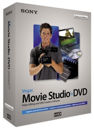 0855309678678 - SONY VEGAS MOVIE STUDIO + DVD 7 PLATINUM EDITION