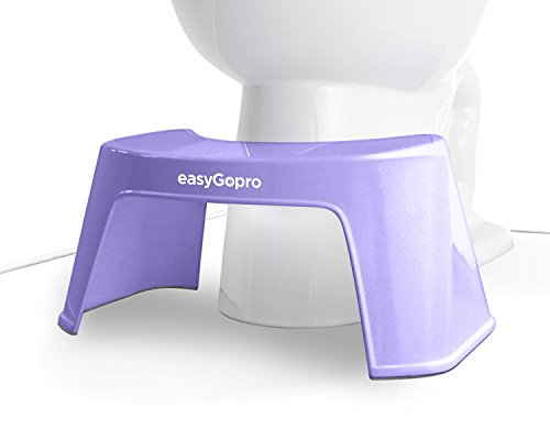 Easygopro 75 Most Ergonomic Toilet Stool For Better Bowel Movements
