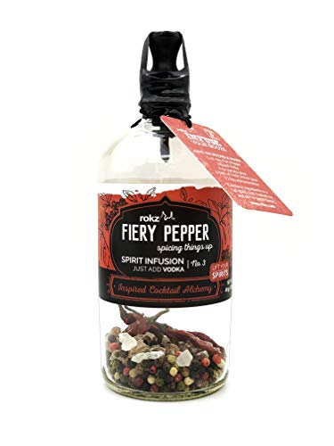 0855439000387 - ROKZ SPIRIT INFUSION KIT FOR COCKTAILS - FIERY PEPPER