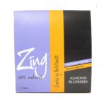 0855531002081 - ZING NUTRITION BAR- BLUEBERRY-BOX ZING BARS BOX