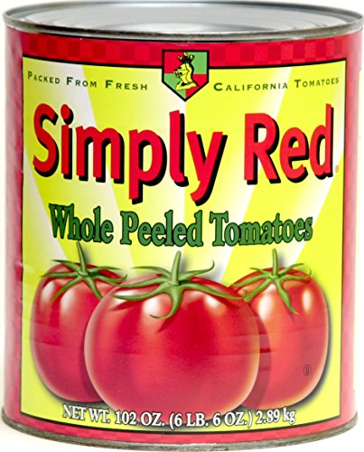 0855615002006 - DINAPOLI SIMPLY RED WHOLE PEELED TOMATOES, 6-POUND 6-OUNCE NO. 10 CAN