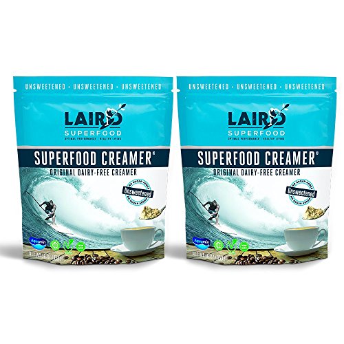 0855694006476 - LAIRD SUPERFOOD UNSWEETENED ORIGINAL COFFEE CREAMER | DAIRY & GLUTEN FREE, VEGAN, SOY FREE, NON-GMO - 2 LB