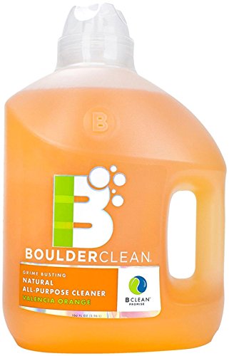 0855878003499 - BOULDER CLEAN NATURAL ALL-PURPOSE CLEANER REFILL, VALENCIA ORANGE, 100 FLUID OUNCE