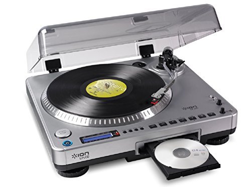 0855960000597 - ION USB TURNTABLE WITH BUILT-IN CD RECORDING