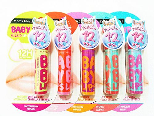 8559636520007 - MAYBELLINE BABY LIPS SPF20 4.5G.(1 PACK/5 PCS.)