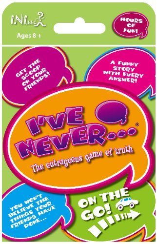 0856030001230 - I'VE NEVER ON THE GO GET THE SCOOP ON YOUR FAMILY & FRIENDS, A FUNNY STORY WITH ANSWERS CARD GAME FOR AGES 8+