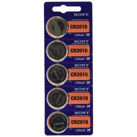 0008562307629 - SONY CR2016 3 VOLT LITHIUM MANGANESE DIOXIDE BATTERIES, GENUINE SONY BLISTER PACKAGING (10 PIECES)