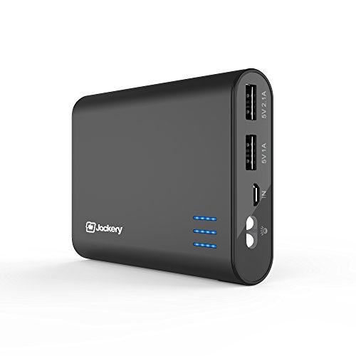 0856349004083 - JACKERY GIANT+ DUAL USB PORTABLE BATTERY CHARGER & EXTERNAL BATTERY PACK FOR IPHONE, IPAD, GALAXY, AND ANDROID SMART DEVICES - 12,000 MAH (BLACK)
