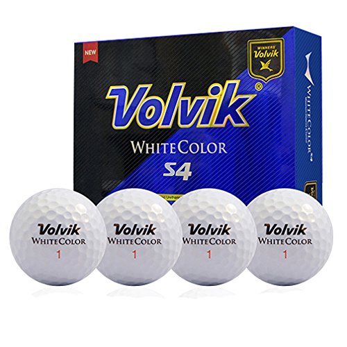 0856437004339 - VOLVIK S4 GOLF BALLS - WHITE
