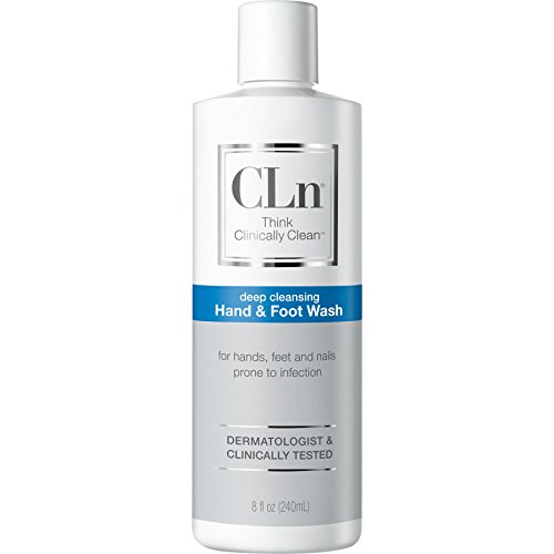 0856447003223 - CLN HAND AND FOOT WASH - DEEP LEVEL CLEANSING FOR HANDS, FEET, AND NAILS PRONE TO ATHLETE'S FOOT, FUNGUS, AND INFECTION - ULTIMATE HAND & FOOT CLEANSER, (8 OUNCES)
