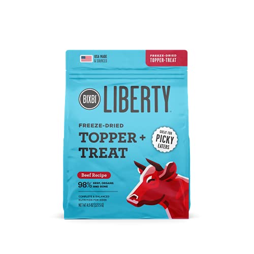 0856452005885 - LIBERTY FREEZE DRIED TOPPER + TREAT - BEEF RECIPE