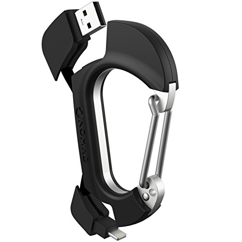 0856504004149 - NOMADCLIP LIGHTNING TO USB CARABINER CLIP FOR APPLE DEVICES