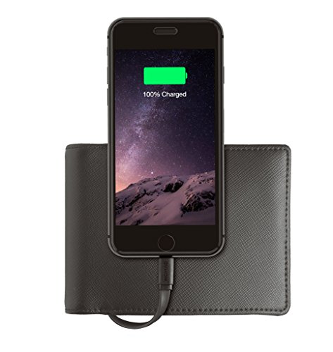 0856504004354 - NOMAD WALLET WITH BUILT-IN 2400 MAH BATTERY & LIGHTNING CABLE FOR IPHONE
