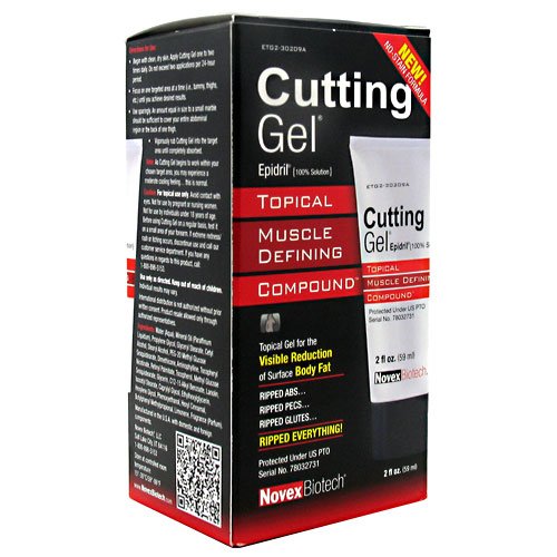 0856528001254 - CUTTING GEL TOPICAL MUSCLE DEFINING COMPOUND NOVEX BIOTECH