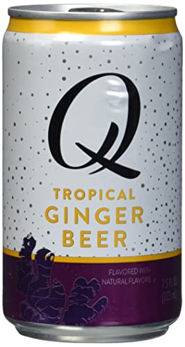 0856544008923 - Q MIXERS TROPICAL GINGER BEER, 7.5 FLUID OUNCE, 4 COUNT