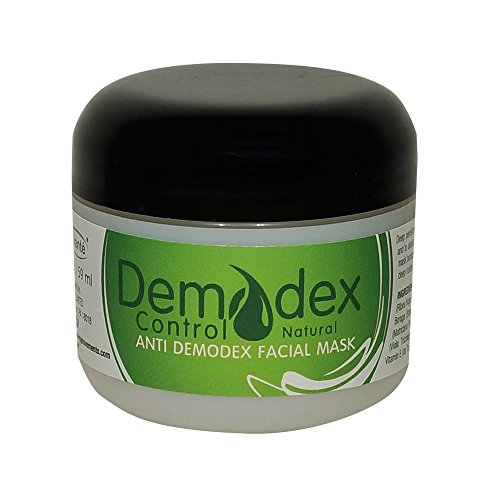 0856561004069 - DEMODEX CONTROL® (STOP DEMODEX) NATURAL THERAPEUTIC MASK - HELPS TO UNCLOG SKIN PORES - ELIMINATE DEMODEX MITES ON FACE & BODY - SOOTHE & PREVENT DEMODEX BREAKOUTS - FOR DEMODEX PRONE SKIN 2.0 OZ ( 59 ML )