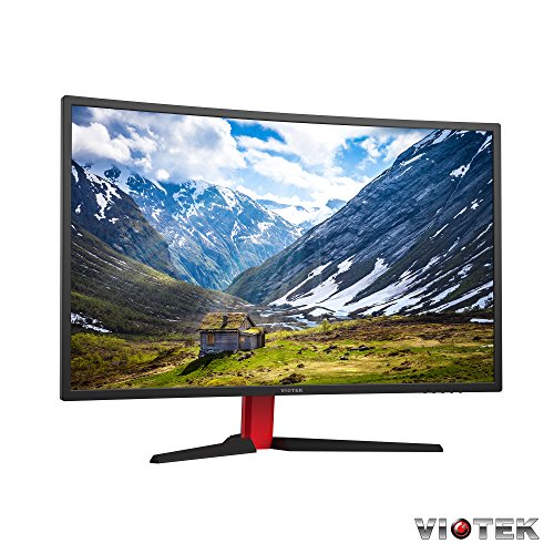 0856594006443 - VIOTEK GN32C 32 CURVED COMPUTER GAMING MONITOR - 1920 X 1080 WITH 144HZ REFRESH RATE, 4MS RESPONSE.