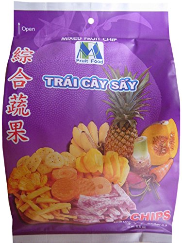 0856606375925 - MP MIXED FRUIT CHIPS (HEALTHY SNACK,LOW FAT), 8.8 OZ (PACK OF 2)