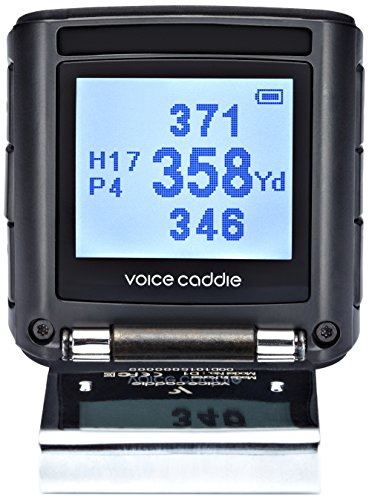 0856640005147 - VOICE CADDIE D-1BK D1 + SCREEN GOLF GPS RANGEFINDER, BLACK