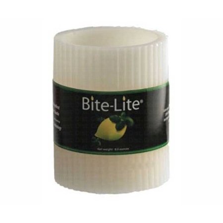 0856685002057 - BITE-LITE NATURAL MOSQUITO REPELLENT FLUTED LUMINARY CANDLE MADE WITH LEMONGRASS AND SPEARMINT OILS, DEET-FREE