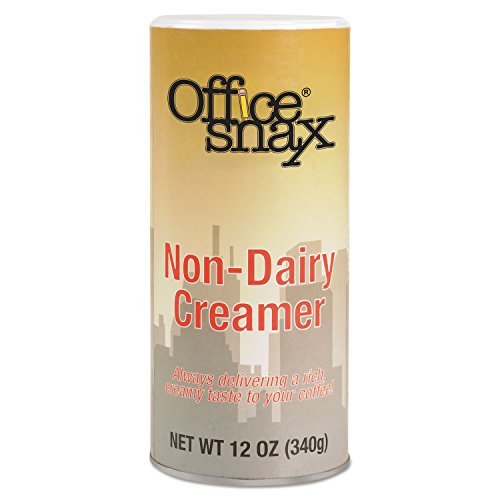 0856924000202 - OFFICE SNAX - NON-DAIRY POWDERED CREAMER CANISTER - 12 OZ