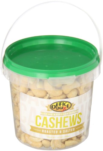 0856924000509 - OFFICE SNAX OFX00050 CASHEW NUTS TUB, 13-OUNCE TUB