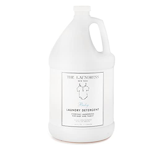 0857060005953 - THE LAUNDRESS NEW YORK - SIGNATURE DETERGENT BABY SCENTED GALLON, CONCENTRATED, UP TO 256 WASHES, 128 FL. OZ.