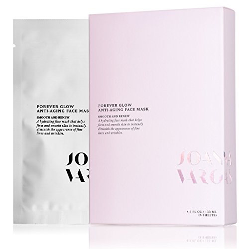 0857124004069 - THE FOREVER GLOW ANTI AGING FACE MASK FROM CELEBRITY FACIALIST JOANNA VARGAS - HYDRATING FACE MASK - FIRMS AND SMOOTH SKIN TO INSTANTLY DIMINISH FINE LINES AND WRINKLES