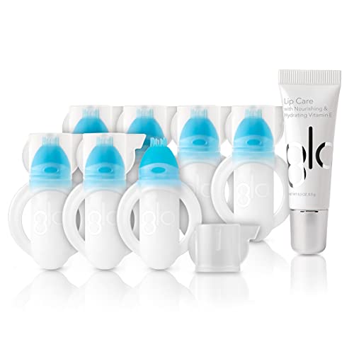 0857181002596 - GLO SCIENCE BRILLIANT TEETH WHITENING GEL TREATMENT KIT, 7PK WITH LIP CARE