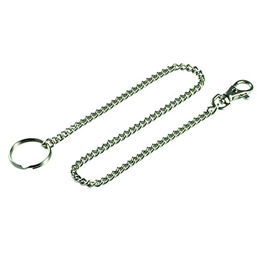 0085721040115 - LUCKY LINE PRODUCTS 18-INCH POCKET CHAIN WITH TRIGGER SNAP