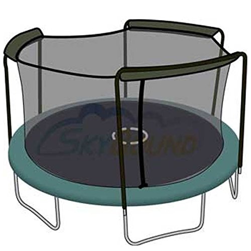 0857217003429 - SKYBOUND TRAMPOLINE NET FITS ROUND 15FT TRAMPOLINES WITH 3 ARCHED POLES (NET ONLY)