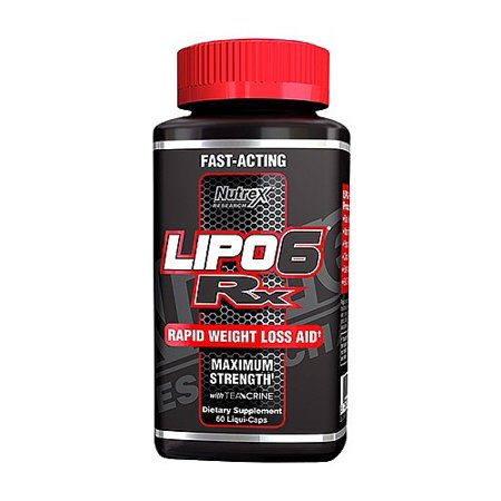 0857268005045 - NUTREX RESEARCH LIPO-6 RX SUPPLEMENT, 60 COUNT