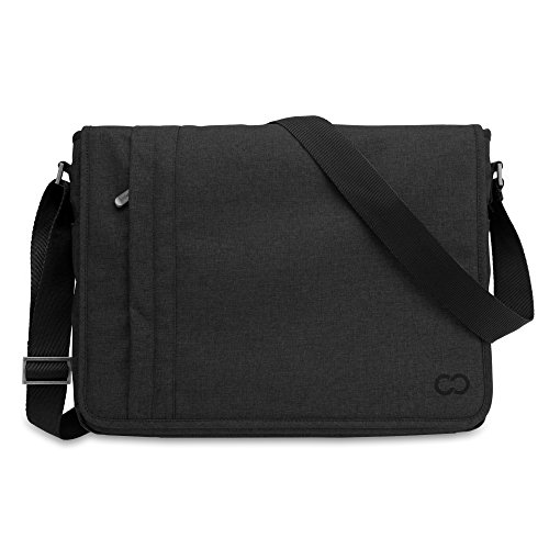 8574172034412 - MICROSOFT SURFACE BOOK 13 INCH CASECROWN CAMPUS HORIZONTAL MESSENGER BAG (CHARCOAL GRAY)