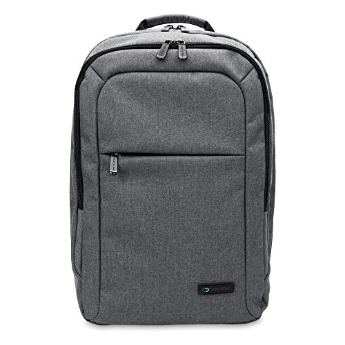8574172034580 - 13 INCH MACBOOK AIR / PRO LAPTOP CASECROWN WALTHAM BACKPACK (GRAY) W/ PADDED COMPARTMENT